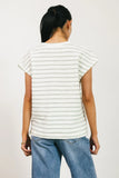 Kaycie Muscle Tee in Grey FINAL SALE