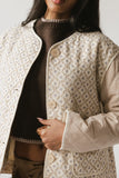 Lucas Quilted Jacket in Latte