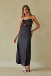 Selma Twist Lace Maxi Dress