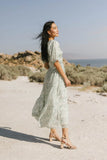 Nadia Smocked Midi Dress FINAL SALE