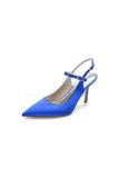 Simple Slingback Pointed Toe High Heels