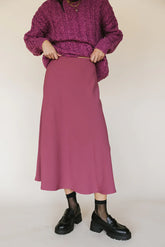 Kamila Skirt in Mauve FINAL SALE