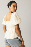 Wilder Blouse in Natural FINAL SALE