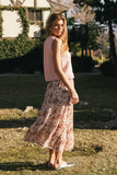 Brianni Floral Midi Skirt FINAL SALE