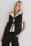 Eslyn Oversized Vest in Black FINAL SALE