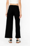 Mylah Wide Leg Jeans in Black