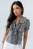 Charlie Button Up in Black