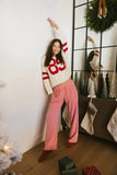 Romero Gingham Pants in Red FINAL SALE