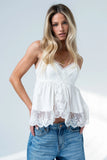 Fern Tank Top in Ivory