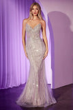 Gretchen Gown Sequin Fitted Dress