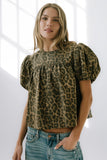 Trixie Leopard Blouse