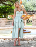 Maeve Corset Midi Dress Sage