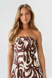 Anya Sleeveless Abstract Jumpsuit