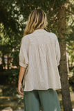 Malia Striped Button Up FINAL SALE