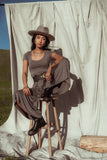 Skylar Jumpsuit in Mocha FINAL SALE