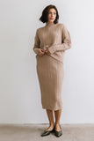 Renley Cable Knit Midi Skirt FINAL SALE