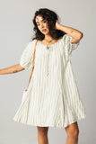 Jenny Striped Babydoll Dress FINAL SALE