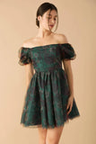 BE GOOD TO ME WOVEN ORGANZA DRESS FINAL SALE