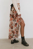 Xavier Printed Mesh Skirt FINAL SALE