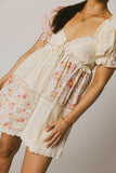Devin Contrast Mini Dress FINAL SALE
