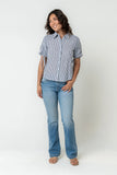 Kylen Striped Button Up