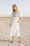 Sinead Smocked Back Midi Dress FINAL SALE