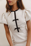 Laura Bow Mini Dress FINAL SALE