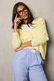 Maci Cardigan in Yellow FINAL SALE