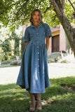 Mylie Denim Maxi Dress FINAL SALE