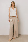 Kiaan Baggy Pants in Tan FINAL SALE