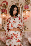 Posie Floral Bubble Top