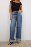 Kyla Cuffed Baggy Jeans FINAL SALE