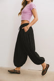 Jalen Loose Joggers in Black FINAL SALE