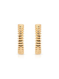 Large Metal Moderna Hoops