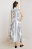 LEXINGTON STRIPE MIDI DRESS FINAL SALE