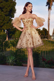 Evie Mini Dress FLORAL STRAPLESS SHORT DRESS