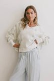Ellis Waffle Knit Top in Tie Dye FINAL SALE