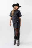 Lilah Studded Belt in Black