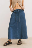 Arlo Denim Maxi Skirt FINAL SALE