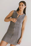 Vela Zip Up Mini Dress FINAL SALE