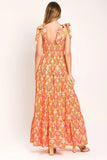 SUNKISS FLORAL MAXI DRESS