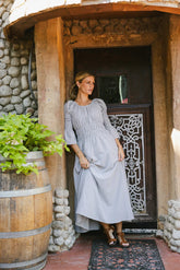 Kenny Stripe Smocked Maxi Dress FINAL SALE