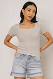 Lewis Knit Sweater in Grey FINAL SALE