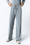 Kourtney Waffle Knit Pants in Grey