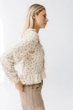 Monty Floral Ruffle Top FINAL SALE