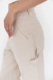 Scottie Barrel Jeans in Ecru FINAL SALE