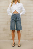 Ashtyn Denim Bermudas FINAL SALE