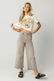 Oliver Extra Wide Leg Jeans in Gray FINAL SALE
