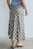 Zadie Plaid Maxi Skirt