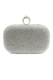 Fascinating Rhinestone With Glitter Adjustable Clutches